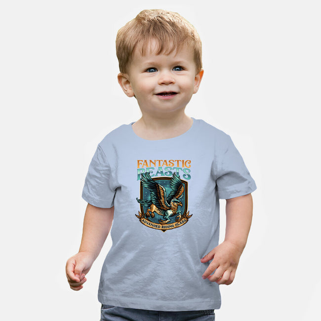 Advanced Riding Class-Baby-Basic-Tee-momma_gorilla