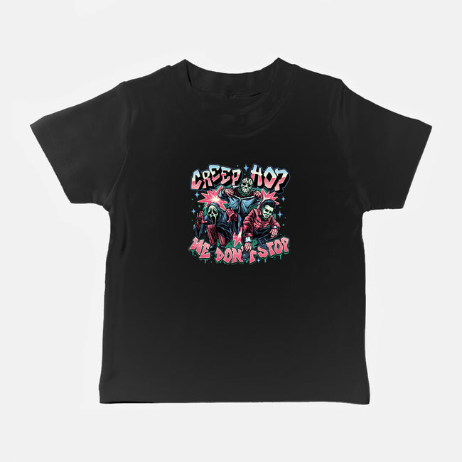 Creep Hop We Don’t Stop-Baby-Basic-Tee-momma_gorilla