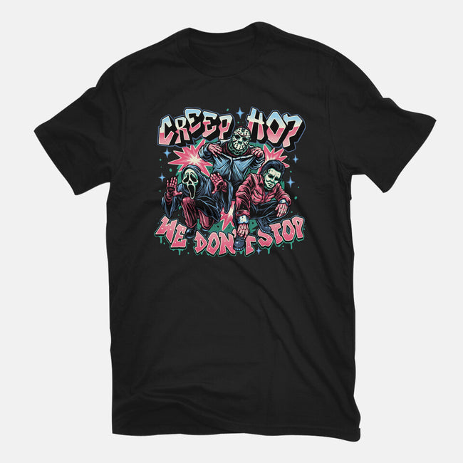 Creep Hop We Don’t Stop-Mens-Basic-Tee-momma_gorilla