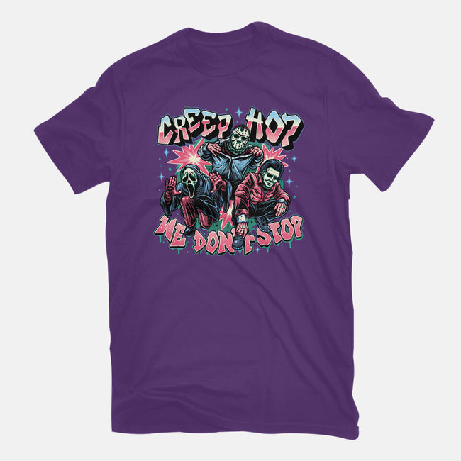 Creep Hop We Don’t Stop-Mens-Basic-Tee-momma_gorilla