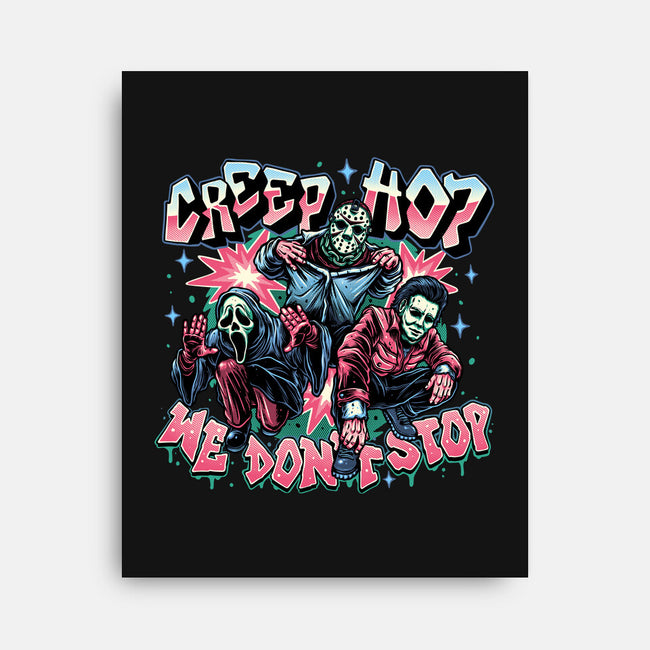 Creep Hop We Don’t Stop-None-Stretched-Canvas-momma_gorilla