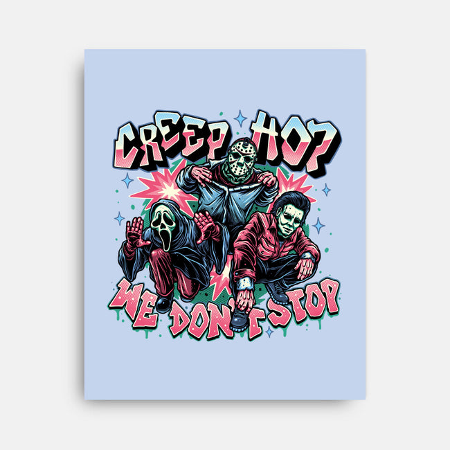 Creep Hop We Don’t Stop-None-Stretched-Canvas-momma_gorilla