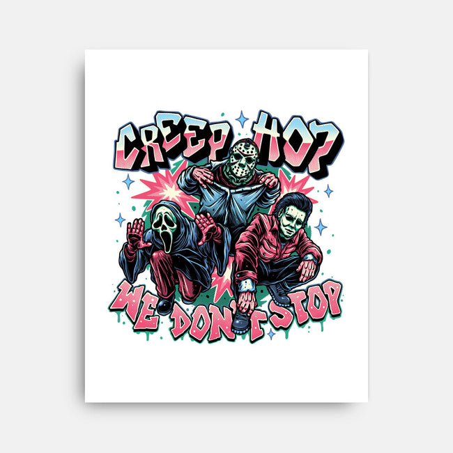 Creep Hop We Don’t Stop-None-Stretched-Canvas-momma_gorilla
