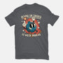 Hang In There It Gets Worse-Womens-Basic-Tee-RoboMega