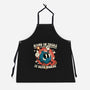 Hang In There It Gets Worse-Unisex-Kitchen-Apron-RoboMega