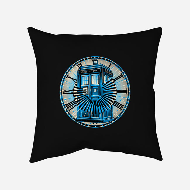 Time Travel In A Box-None-Removable Cover w Insert-Throw Pillow-momma_gorilla