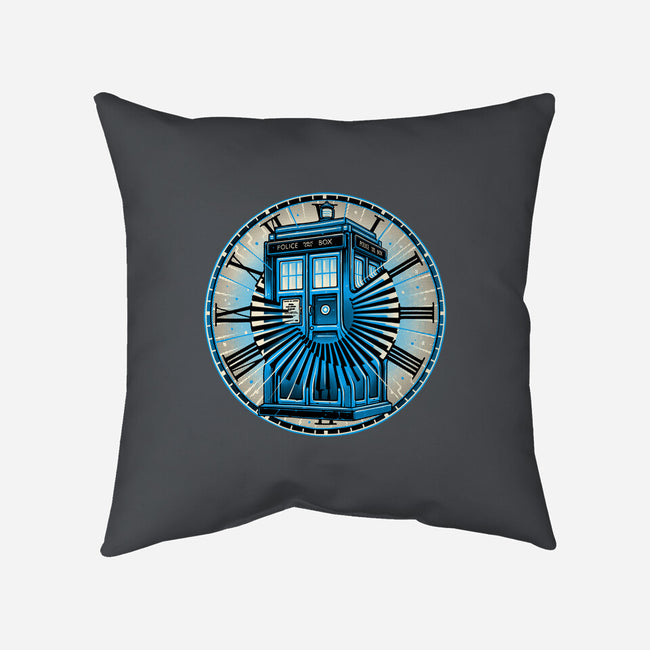 Time Travel In A Box-None-Removable Cover w Insert-Throw Pillow-momma_gorilla