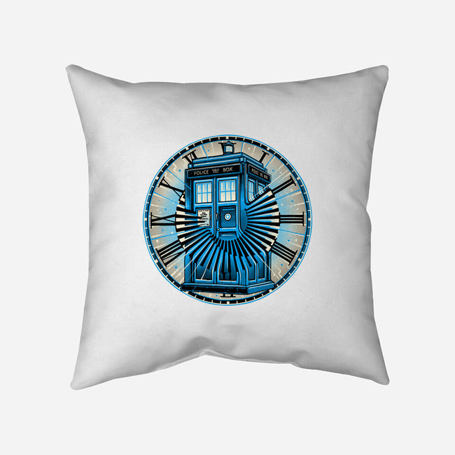 Time Travel In A Box-None-Removable Cover w Insert-Throw Pillow-momma_gorilla