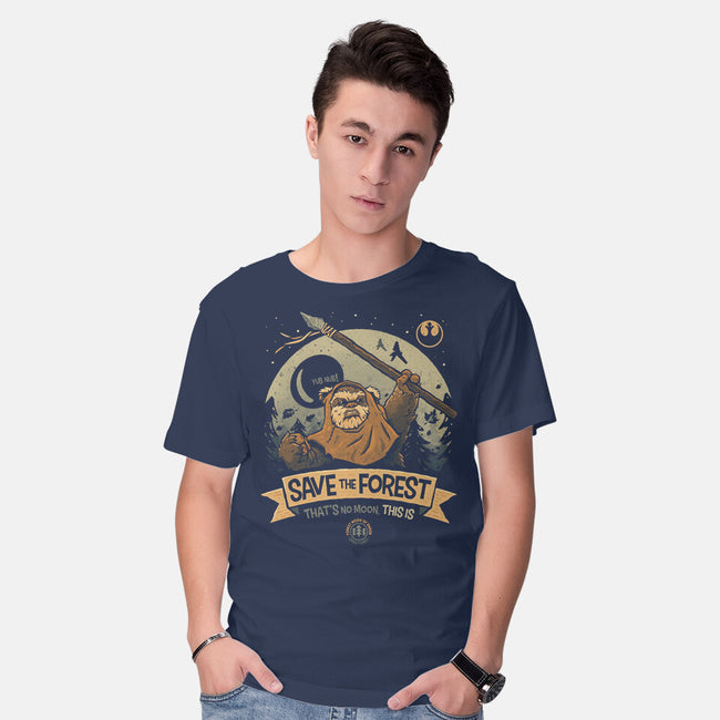 Save The Forest Moon-Mens-Basic-Tee-teesgeex