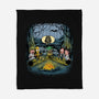 Beware Of The Dark Side-None-Fleece-Blanket-zascanauta