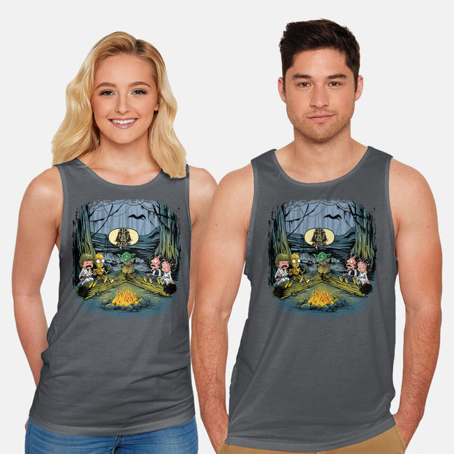Beware Of The Dark Side-Unisex-Basic-Tank-zascanauta