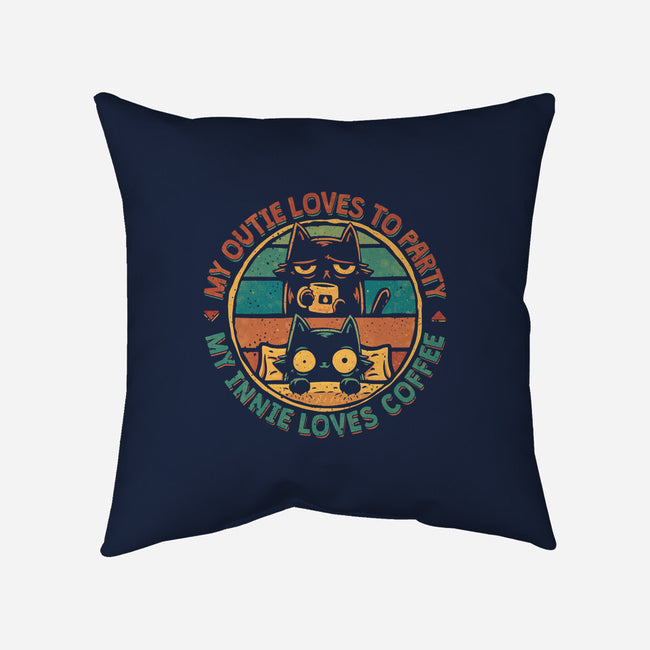Innie Vs Outie-None-Removable Cover w Insert-Throw Pillow-teesgeex