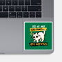 All Of My Systems Are Nervous-None-Glossy-Sticker-NemiMakeit