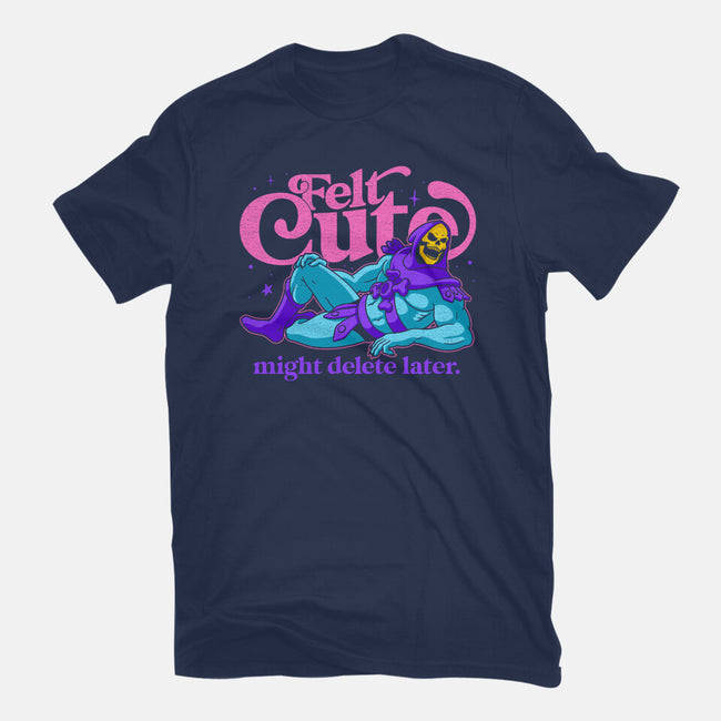 Felt Cute Might Delete Later-Womens-Basic-Tee-Jorgetiradoart