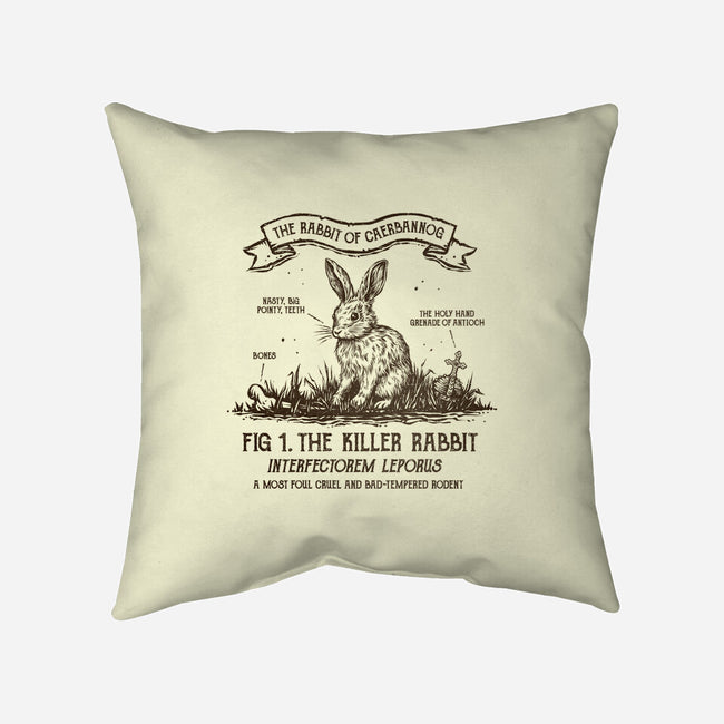 The Rabbit Of Caerbannog-None-Removable Cover w Insert-Throw Pillow-kg07