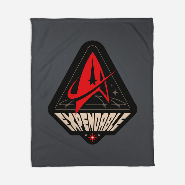 Life Of A Redshirt-None-Fleece-Blanket-BadBox