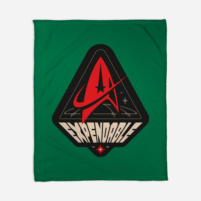 Life Of A Redshirt-None-Fleece-Blanket-BadBox