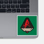 Life Of A Redshirt-None-Glossy-Sticker-BadBox