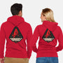 Life Of A Redshirt-Unisex-Zip-Up-Sweatshirt-BadBox