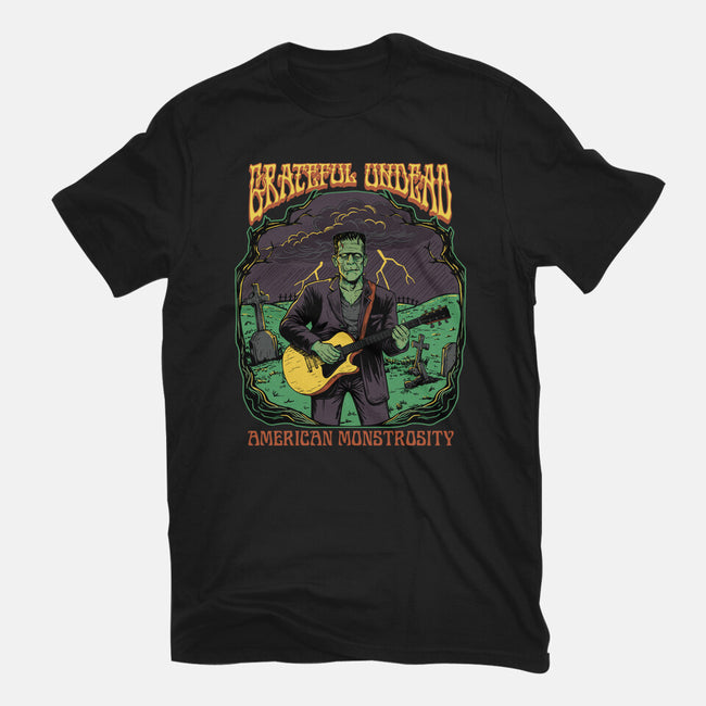 Grateful Undead-Mens-Basic-Tee-P1yu5h