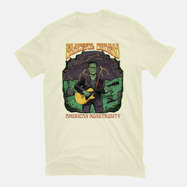 Grateful Undead-Mens-Basic-Tee-P1yu5h