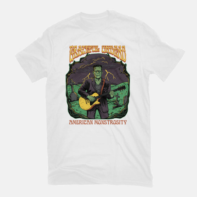 Grateful Undead-Mens-Basic-Tee-P1yu5h