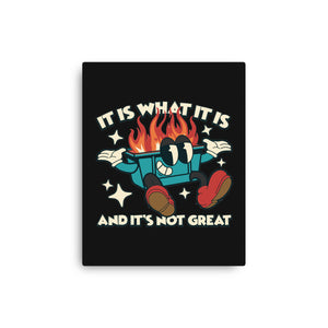 And It's Not Great