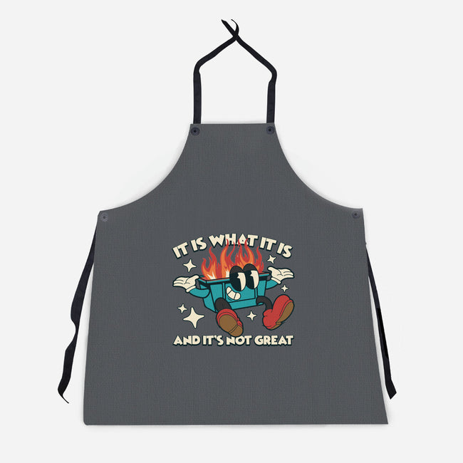 And It's Not Great-Unisex-Kitchen-Apron-RoboMega