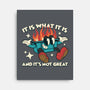 And It's Not Great-None-Stretched-Canvas-RoboMega