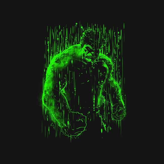 The Big Guy Under The Rain-Unisex-Basic-Tee-kharmazero
