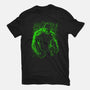 The Big Guy Under The Rain-Womens-Basic-Tee-kharmazero