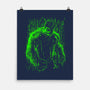 The Big Guy Under The Rain-None-Matte-Poster-kharmazero