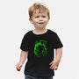 The Big Guy Under The Rain-Baby-Basic-Tee-kharmazero