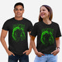 The Big Guy Under The Rain-Unisex-Basic-Tee-kharmazero