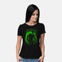 The Big Guy Under The Rain-Womens-Basic-Tee-kharmazero
