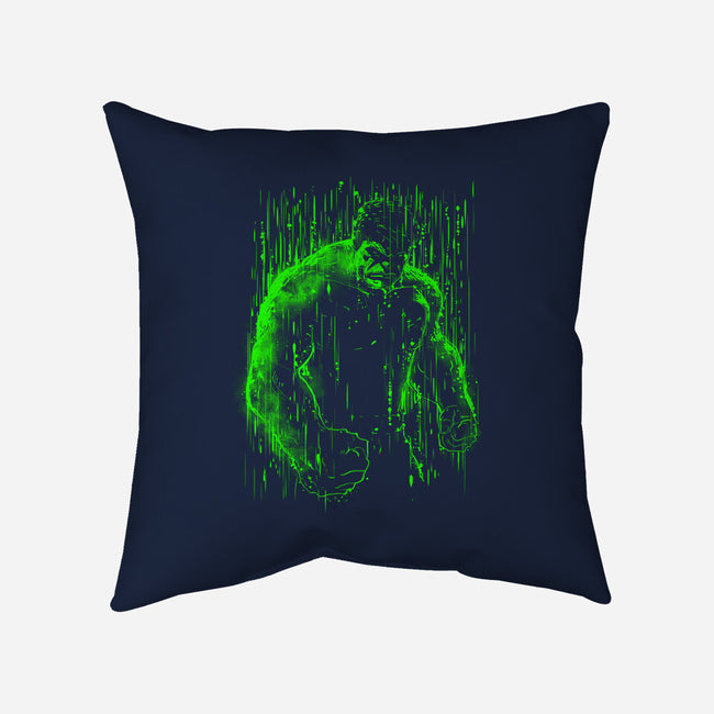 The Big Guy Under The Rain-None-Removable Cover w Insert-Throw Pillow-kharmazero