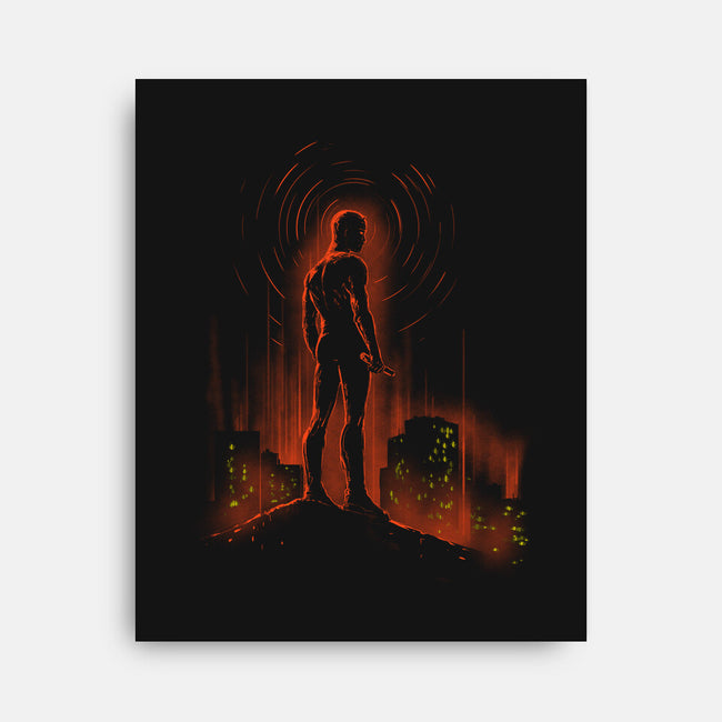 I See A World On Fire-None-Stretched-Canvas-kharmazero
