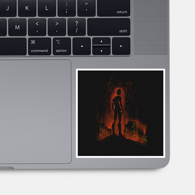 I See A World On Fire-None-Glossy-Sticker-kharmazero