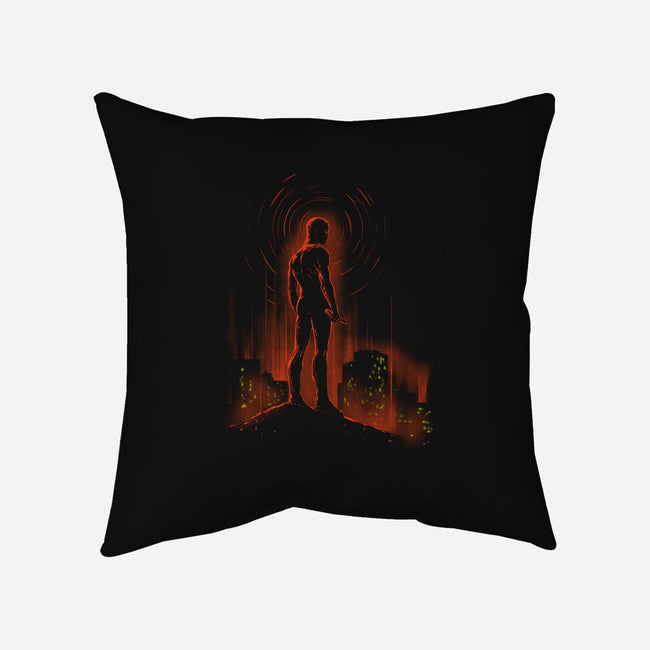 I See A World On Fire-None-Removable Cover w Insert-Throw Pillow-kharmazero