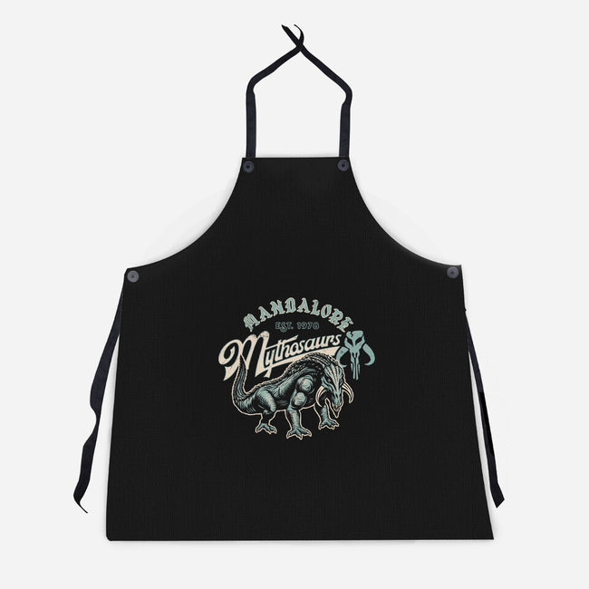 Mandalore Mythosaurs-Unisex-Kitchen-Apron-Wheels