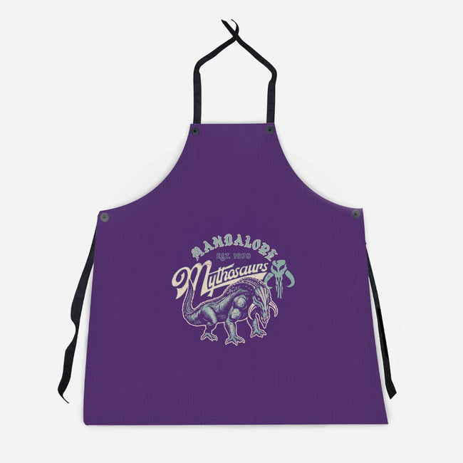 Mandalore Mythosaurs-Unisex-Kitchen-Apron-Wheels