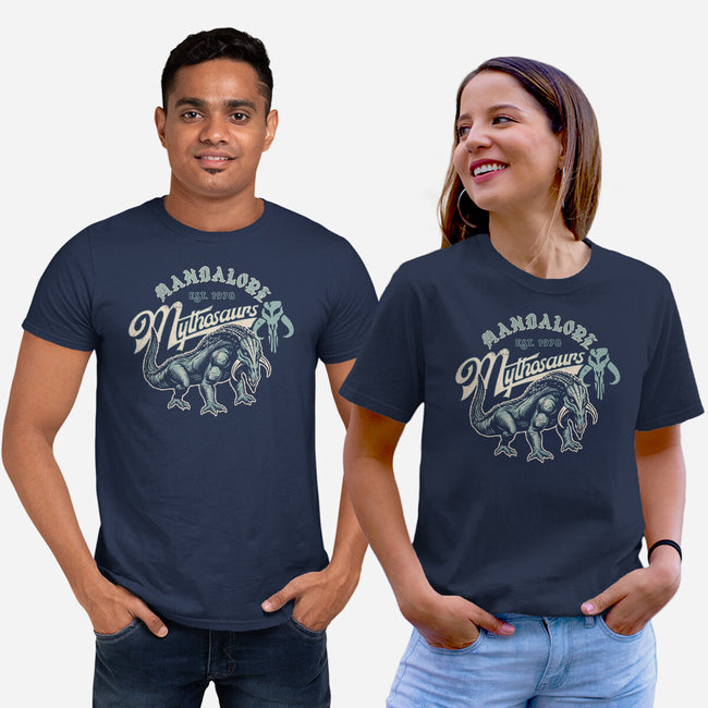 Mandalore Mythosaurs-Unisex-Basic-Tee-Wheels