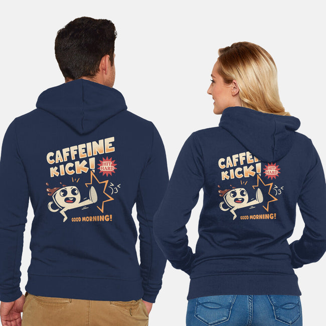 Caffeine Kick-Unisex-Zip-Up-Sweatshirt-rarpoint