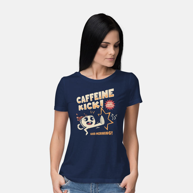 Caffeine Kick-Womens-Basic-Tee-rarpoint