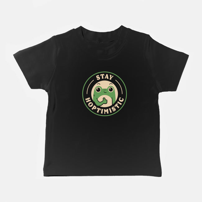 Stay Hoptimistic-Baby-Basic-Tee-rarpoint