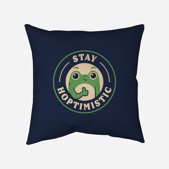 Stay Hoptimistic-None-Removable Cover w Insert-Throw Pillow-rarpoint