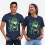 Courage And Ganon-Unisex-Basic-Tee-arace