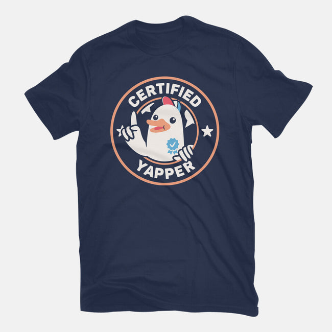 Certified Yapper-Womens-Basic-Tee-rarpoint