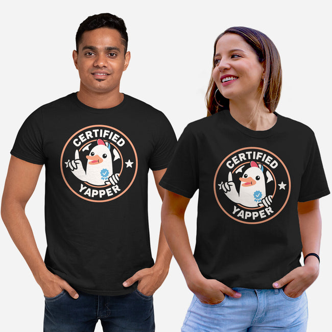 Certified Yapper-Unisex-Basic-Tee-rarpoint