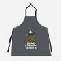 Where The Trash Is-Unisex-Kitchen-Apron-zascanauta